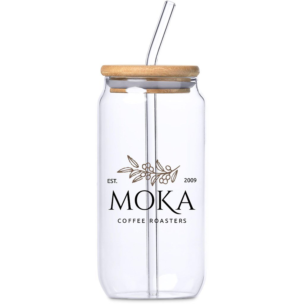 Okiyo Natsu Glass & Bamboo Tumbler 500 ml