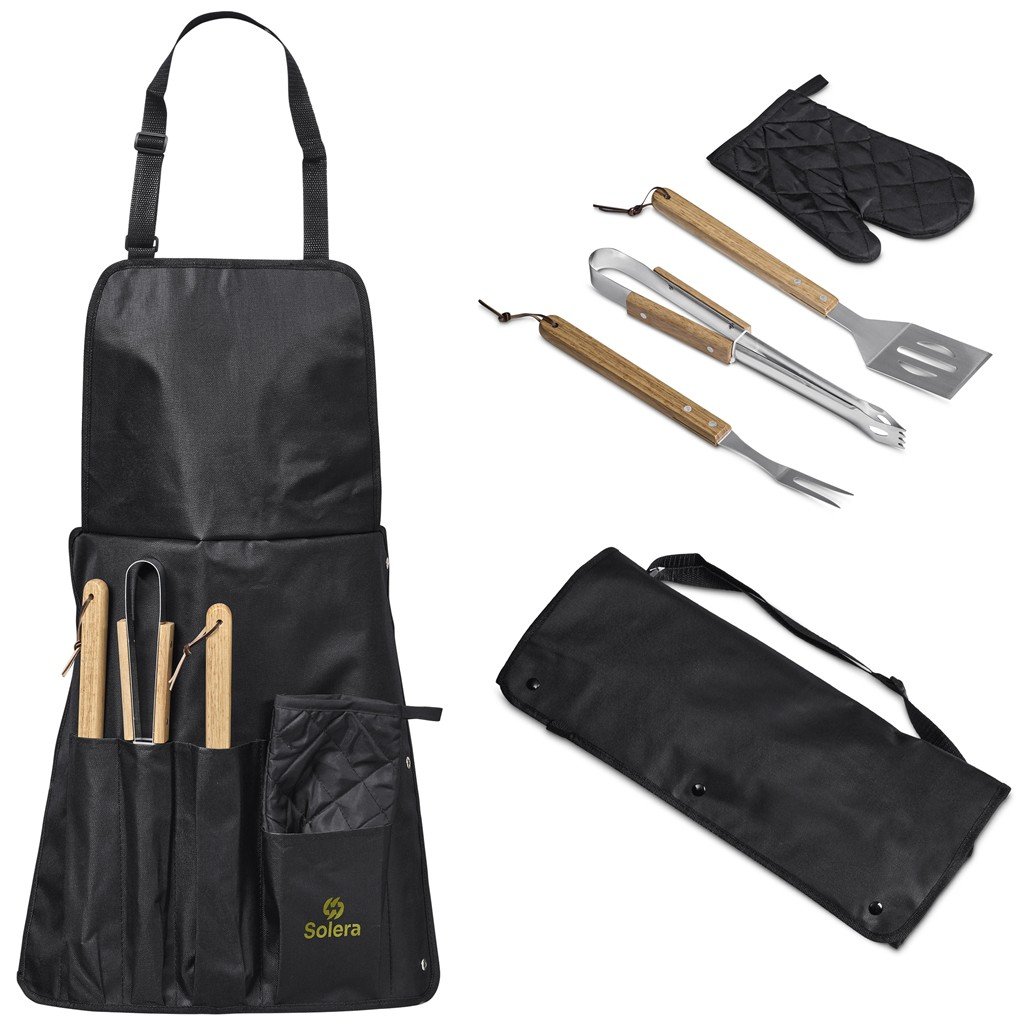Altitude Griller 4-Piece Braai Apron Set